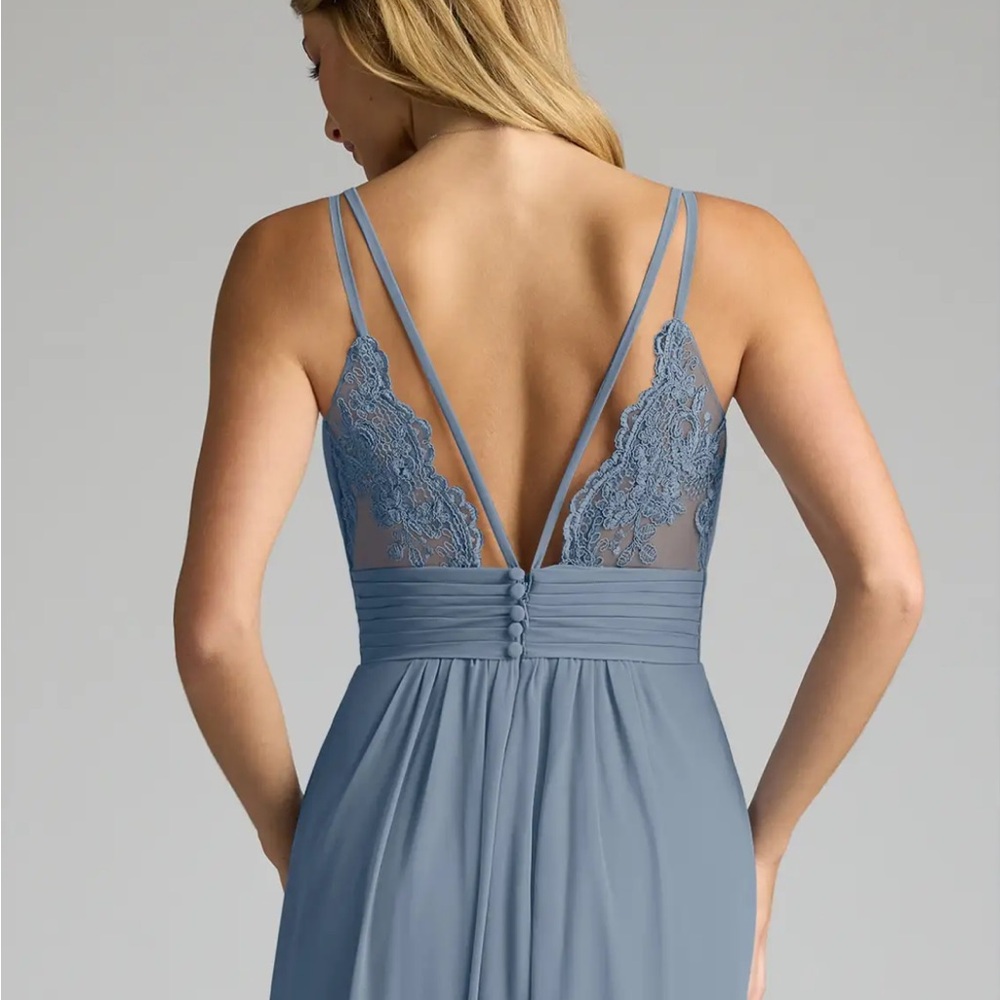 Azazie Dusty Blue Bridesmaid Dress